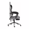 Кресло игровое GT Racer X-2324 Gray/Black (X-2324 Fabric Gray/Black Suede) - Image 3
