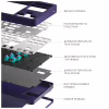 Клавіатура Dark Project ALU87 Celestial ABS RGB Mech G3MS Voidstone Violet (DPKB_CELESTIAL_87_ANSI_UA) - Image 9