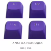 Клавіатура Dark Project ALU87 Celestial ABS RGB Mech G3MS Voidstone Violet (DPKB_CELESTIAL_87_ANSI_UA) - Image 10