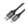 Дата кабель USB 2.0 AM to USB-C 1.2m 3.0A 18W aluminum alloy Black Acefast (6974316283782) - Image 3
