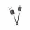 Дата кабель USB 2.0 AM to Micro 5P 1.0m 2.4A silicone BX79 black BOROFONE (6974443384765) - Image 2