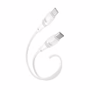 Дата кабель USB-C to USB-C 1.0m 60W High Elastic Zeus XO (NBQ239B_White) - Image 3