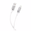 Дата кабель USB 2.0 AM to Lightning 1.0m 6A silicone white XO (NB251_L_White) - Image 2