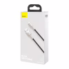 Дата кабель USB 2.0 AM to Lightning 2.0m 2.4A metal black Baseus (CALJK-B01) - Image 4