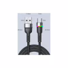 Дата кабель USB 2.0 AM to USB-C 2.0m 3A LED black Essager (EXCT-XCDA01) - Image 9