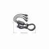 Дата кабель USB 2.0 AM to Lightning + Micro 5P + Type-C 1.2m 66W black Essager (EXCMTL-XJ01) - Image 9