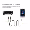 Кабель мультимедийный 3.5mm M to 2xRCA M 2.0m AV102 black Ugreen (10510) - Image 8