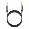 Кабель мультимедийный 3.5mm M to 3.5mm M 1.0m AV119 black Ugreen (10733) - Image 2