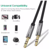 Кабель мультимедійний 3.5mm M to 3.5mm M 1.0m AV119 black Ugreen (10733) - Image 4