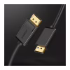 Кабель мультимедійний DisplayPort M to DisplayPort M 1.5m DP102 black Ugreen (10245) - Image 3