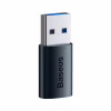 Перехідник USB 3.1 M to USB-C F blue Baseus (ZJJQ000103) - Image 2