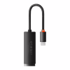 Перехідник USB-C to RJ45 Ethernet 1000Mbps black Baseus (WKQX000301) - Image 2
