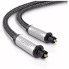 Кабель мультимедійний Optical Toslink 1.5m AV108 black Ugreen (10542) - Image 3