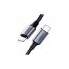 Дата кабель USB-C to Lightning 1.0m 3A 60W US304 black Ugreen (60759) - Image 2