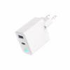 Зарядний пристрій Gembird 1хUSB-A (QC3.0 18W) + 1xType-C (PD 65W) white (TA-UC-PDQC65L-W-01) - Image 5
