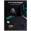 Зарядний пристрій Ugreen 4xUSB 160W (3xUSB-C + USB-A) Gan Nexode Pro X763 (25877) - Image 7
