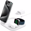 Зарядний пристрій Belkin 3in1 Magnetic Foldable iPhone/Watch/AirPods Qi2 15W white (WIZ029VFWH) - Image 6