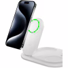 Зарядний пристрій Belkin 3in1 Magnetic Foldable iPhone/Watch/AirPods Qi2 15W white (WIZ029VFWH) - Image 9