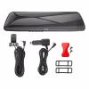 Відеореєстратор HOCO DV4 4.5-inch rearview mirror driving recorder dual-channel Black (6942007616782) - Image 5