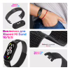 Ремешок для фитнес браслета Armorstandart Milanese Magnetic для Xiaomi Smart Band 10/9/8 Black (ARM86890) - Image 3