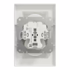 Розетка Schneider Electric ASFORA без заземлення подвійна біла (EPH9700121) - Image 8