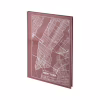Канцелярская книга Axent Maps New York А4 у твердій обкладинці 96 аркушів у клітинку (8422-543-A) - Image 3