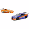 Машина Jada набiр автомоделей Fast and Furious Nissan Silvia S15 і Toyota Supra (253202017) - Image 2