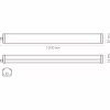 Світильник Videx IP65 лінійний 48W 1.2М 4000K (VLE-BNW-48124) - Image 6