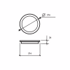 Світильник Eurolamp Downlight NEW 24W 2150Lm 4000K (LED-DLR-24/4(new)) - Image 2