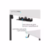 Комп'ютерний стіл OfficePro ODE1670WB White/Black (ODE1670WB) - Image 4