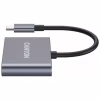 Концентратор Canyon hub DS-3 3in1 USB-C Dark Grey (CNS-TDS3) - Image 4