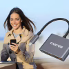Концентратор Canyon hub DS-3 3in1 USB-C Dark Grey (CNS-TDS3) - Image 9