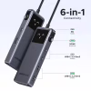 Концентратор Ugreen USB-C to HDMI + 2xUSB 3.2 + 2xUSB-C 3.2 + PD CM888 gray (35998) - Image 3