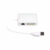 Перехідник USB 3.0 to HDMI, DVI, VGA, RJ45 Gigabit Ethernet PowerPlant (CA912087) - Image 2