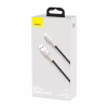 Дата кабель USB 3.1 AM to USB-C 0.25m 6.0A 66W Cafule Series Metal Black Baseus (CAKF000001) - Image 5