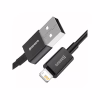 Дата кабель USB 2.0 AM to Lightning 1.0m 2.4A Superior Series Black Baseus (CALYS-A01) - Image 2