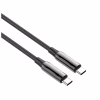 Дата кабель USB-C to USB-C 1.0m (PVC+Aluminum Alloy) (PD Fast Charging 240W) 5А black ColorWay (CW-CBPDCC069-BK) - Image 4