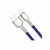 Дата кабель USB 2.0 AM to Lightning 2.0m 2.4A metal purple Baseus (CALJK-B05) - Image 2