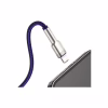 Дата кабель USB 2.0 AM to Lightning 2.0m 2.4A metal purple Baseus (CALJK-B05) - Image 3