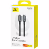 Дата кабель USB-C to USB-C 1.5m 100W USB3.2 20Gb black Baseus (P10318204111-00) - Image 7