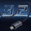 Дата кабель USB-C to USB-C 1.5m 100W USB3.2 20Gb black Baseus (P10318204111-00) - Image 9