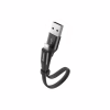 Дата кабель USB 2.0 AM to Lightning 0.23m 2A black Baseus (CALMBJ-B01) - Image 2