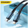 Дата кабель USB-C to Lightning 0.5m 20W black Essager (EXCTL-CGB01) - Image 6