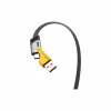 Дата кабель USB-C + USB A to USB-C + Lightning XO (NB283-CAI.gray) - Image 2