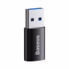 Перехідник USB 3.1 M to USB-C F black Baseus (ZJJQ000101) - Image 2