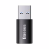 Перехідник USB 3.1 M to USB-C F black Baseus (ZJJQ000101) - Image 3