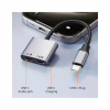 Перехідник USB-C M to USB-C F Audio + USB-C F PD60W Cabletime (CA915781) - Image 4