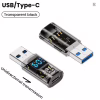Перехідник USB 3.2 AM to USB-C F 10Gbps QC 36W PD60W with display XoKo (AC-230TCU) - Image 2