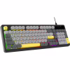 Клавиатура Ajazz AF98 USB UA Black/Grey/Yellow (AF98-BGY) - Image 2