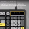 Клавиатура Ajazz AF98 USB UA Black/Grey/Yellow (AF98-BGY) - Image 10
